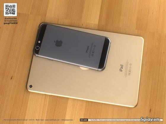 Bộ đôi iPad Mini 3 và iPhone 6 cùng đọ dáng - 25712