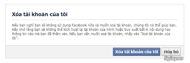 Cách xóa tài khoản Facebook vĩnh viễn không khôi phục lại - 25997