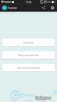 Fontster thay đổi font chữ của thiết bị Android với vài cú chạm - 26032