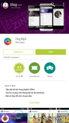 Mời tải về Google Playstore phiên bản mới: Material Design - 26050