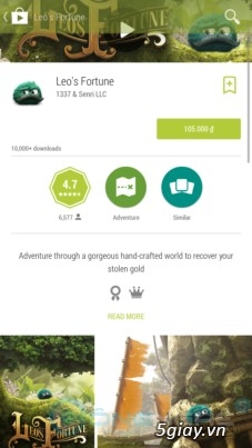 Mời tải về Google Playstore phiên bản mới: Material Design - 26052