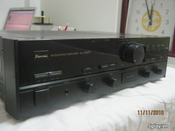 Cần bán amply Marantz PM-80,amply Sansui Au-anpha 507,đầu DVD hdd 160g Mitsubishi - 2