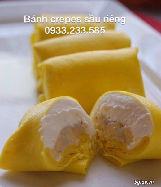 Bánh Crepes Durian (Bánh Sầu Riêng) Cực Ngon,Thử 1 Lần Là Ghiền... - 2