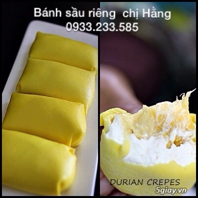Bánh Crepes Durian (Bánh Sầu Riêng) Cực Ngon,Thử 1 Lần Là Ghiền...