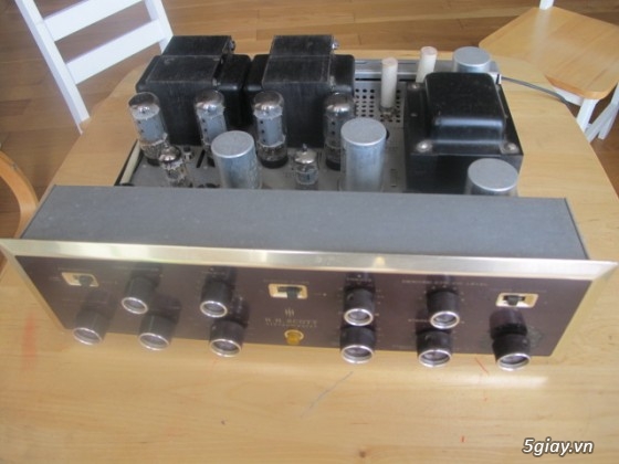 Ampli Fisher, Scott, Heathkit, Receiver Tandberg, DAC MF, Moon, bóng 6AS7... - 4