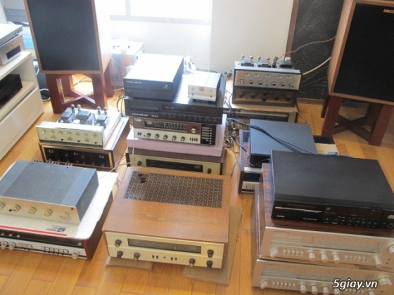 Ampli Fisher, Scott, Heathkit, Receiver Tandberg, DAC MF, Moon, bóng 6AS7... - 16