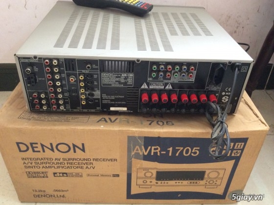 Không có điều kiện sử dụng nên cần bán 1 ampli Denon DVR 1705, 1 bộ máy game PSP 3004 - 1