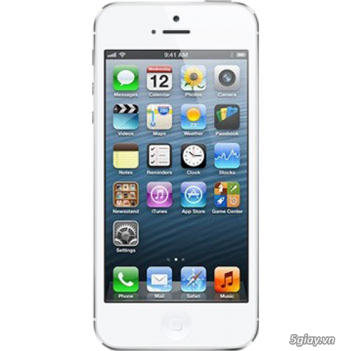 Iphone 5 - 16gb - màu trắng - quốc tế - máy đẹp 99,99% - giá 8.400.000