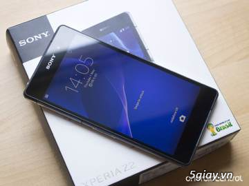 Sony Z2 black cty likenew 99.9% fullbox bh 8.2015
