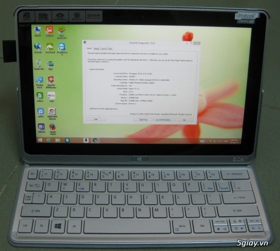 Kẹt tiền bán Laptop Acer Aspire P3-171 cấu hình cực mạnh ,giá lại cực rẻ - 6