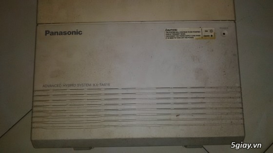 HCM - Bán 02 cái tổng đài Panasonic TES308 & 616