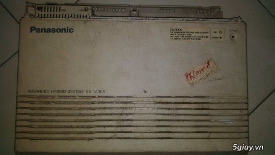 HCM - Bán 02 cái tổng đài Panasonic TES308 & 616 - 3