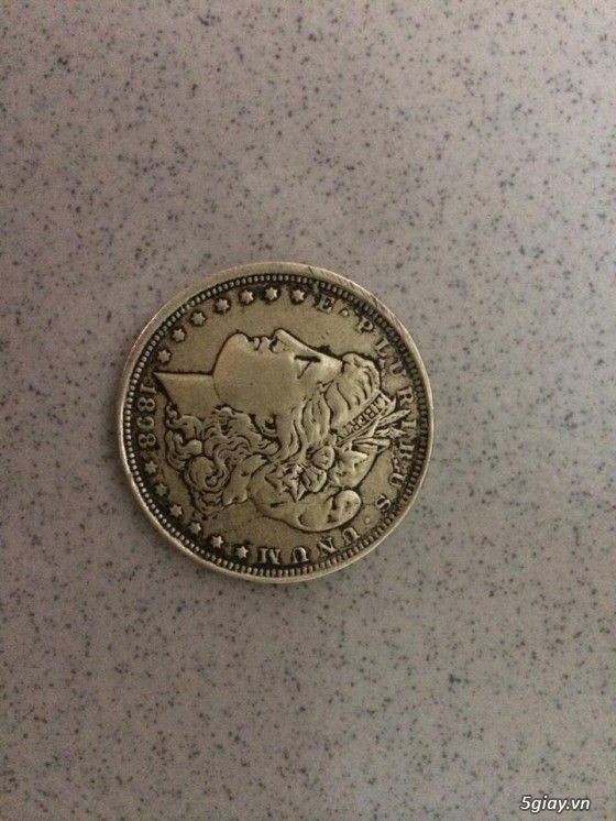 Bán đồng xu cổ 1 đô la năm 1898 giá rẻ