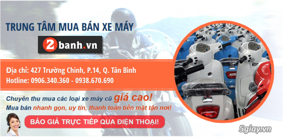 Thu mua xe máy cũ giá tốt nhất TP Hồ Chí Minh | LH: 0906.340.360 or 0938.670.690