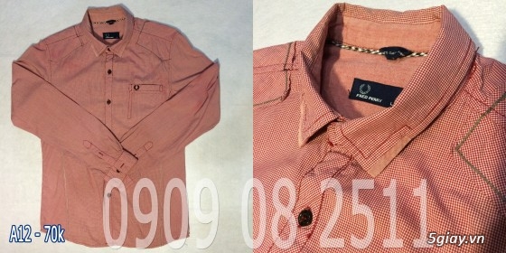 Thanh lý Sơ mi caro Nam trẻ trung, áo thun, quần jeans v.v.. giá rẻ chơi lễ!!! - 3