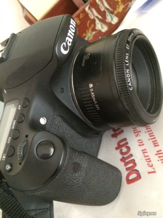 Canon 60D full box + lens + thẻ nhớ giá tốt bán gấp - 3