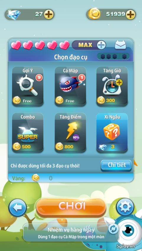 Cách chơi game Mochi mới nhất trên Zalo: cách sử dụng đạo cụ tăng điểm trong Mochi - 30151