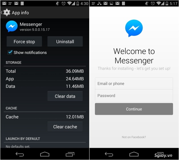 Cách đăng xuất Facebook Messenger trên Android khi không sử dụng - 29769