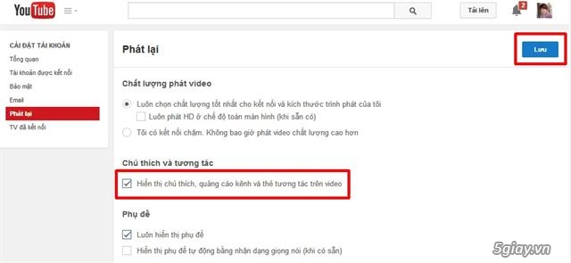 Cách tắt quảng cáo và chú thích khi xem Youtube nhanh chóng dễ dàng - 28130