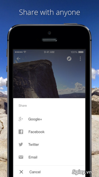 Camera Photo Sphere của Google đã xuất hiện trên iPhone - 30215