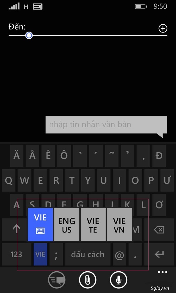 Chuyển sang bàn phím Telex trên Windows Phone 8.1 - 27258