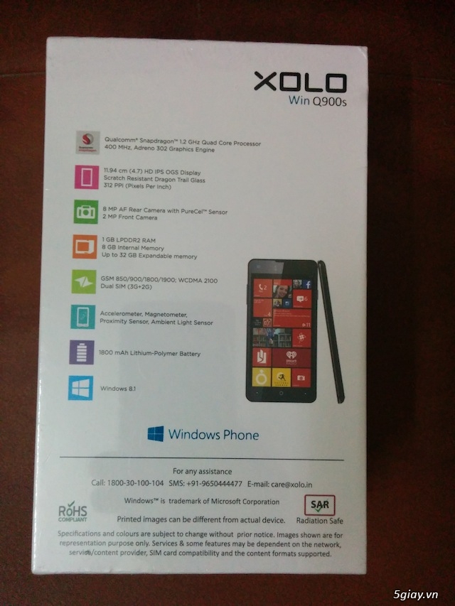 Đập hộp smartphone Windows Phone nhẹ nhất thế giới - 31692