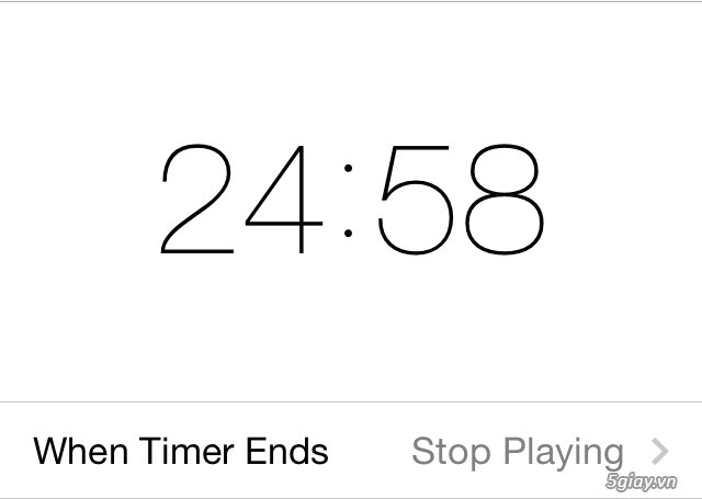 Dễ dàng hẹn giờ tắt nhạc/video trên iPhone - 28323