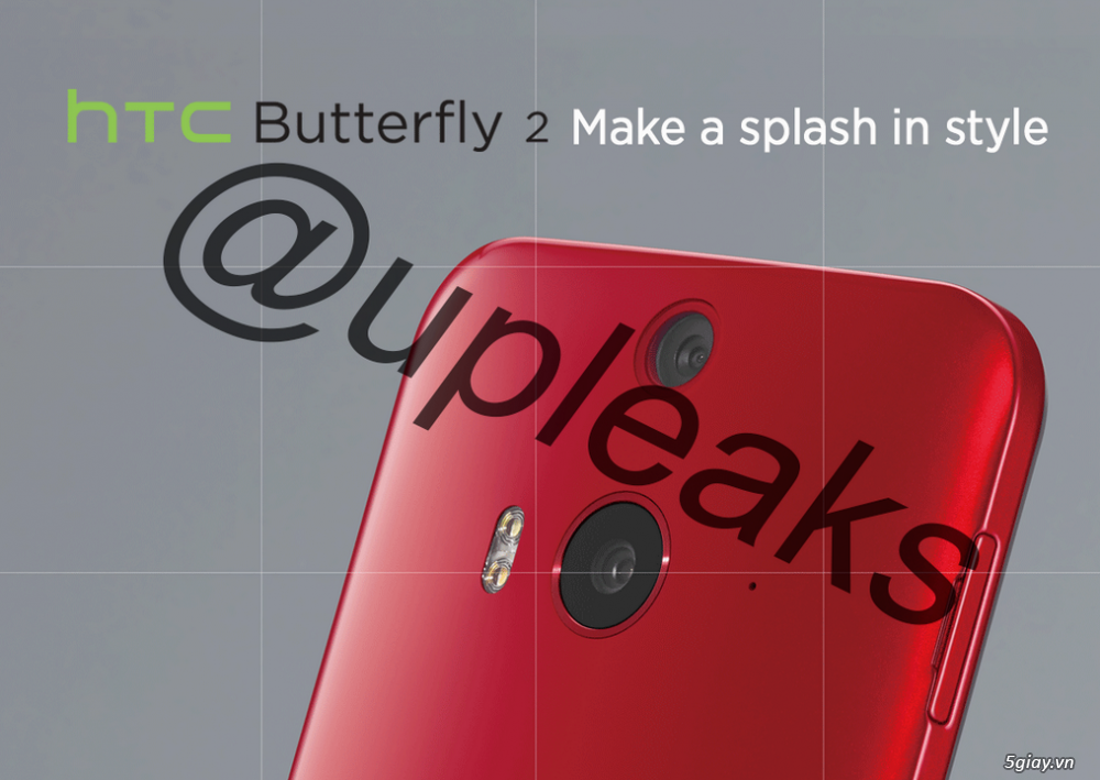 HTC Butterfly 2 có ảnh chính thức - 28927
