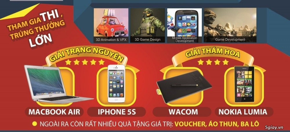 Mời thành viên 5giay tham gia cuộc thi Trạng công nghệ do VTC Academy tổ chức - 31156