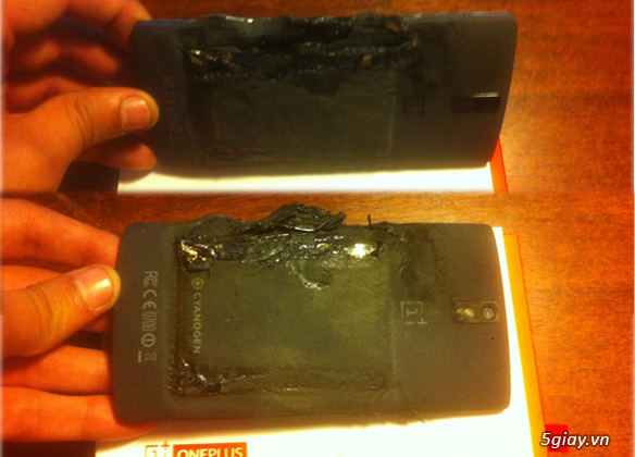 OnePlus One phát nổ trong túi làm bị thương một người - 31293