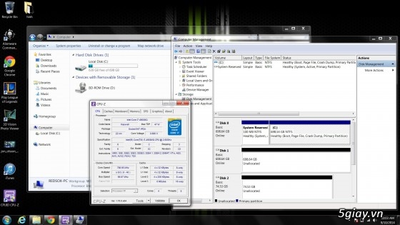 Bán AlienwareM17 core i7 4900MQ GTX780M 4GB, 16GB RAM, 1.5TB RAID 0 + 64GB mSATA SDD - 8