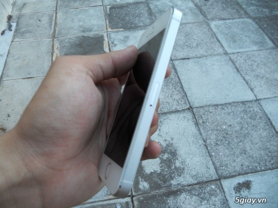 Iphone 5s 16gb Silver Quốc tế Full Box Hàng Đẹp K cấn móp Bh 2/2015 (HÌnh thật)...... - 3