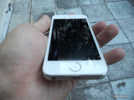 Iphone 5s 16gb Silver Quốc tế Full Box Hàng Đẹp K cấn móp Bh 2/2015 (HÌnh thật)...... - 1