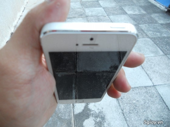 Iphone 5s 16gb Silver Quốc tế Full Box Hàng Đẹp K cấn móp Bh 2/2015 (HÌnh thật)...... - 4