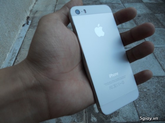Iphone 5s 16gb Silver Quốc tế Full Box Hàng Đẹp K cấn móp Bh 2/2015 (HÌnh thật)...... - 2