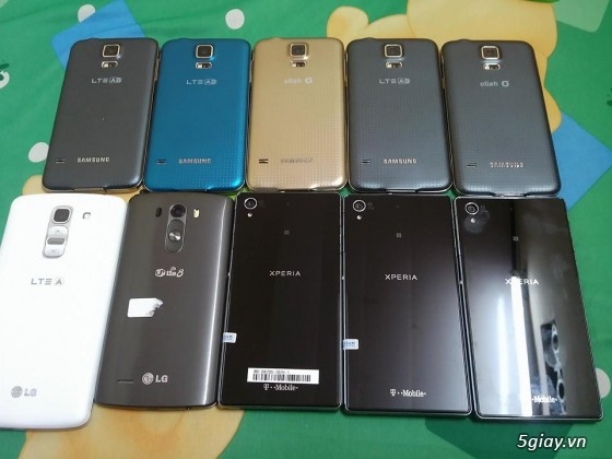 Sony Z1 Z1S t-Mobile Sky LG Samsung...chỉ bán máy nguyên Zin từ đẹp đến siêu đẹp - 16
