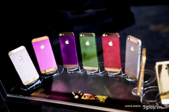 Mời thành viên 5giay trải nghiệm iPhone 6 và 6+ mạ vàng nghệ thuật tại GOLDEN MOBILE - 36398