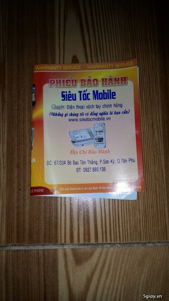 AE 5s xin chú ý mua điện thoại Tại siêu tốc mobile (Lừa Đảo)