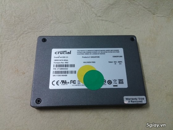 HDD WD 1TB slim 7mm, SSD 128, 256, 512 sata3 hàng tháo máy - 11