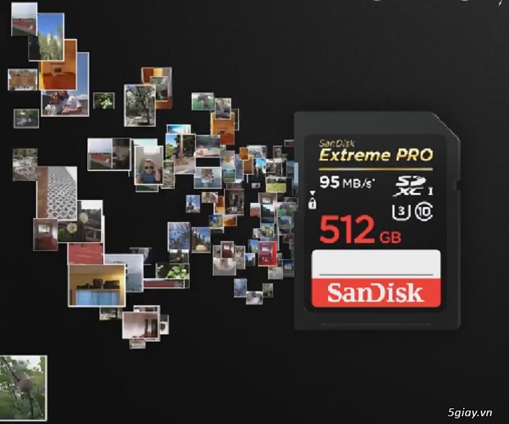Đã đến thời của siêu lưu trữ!!? SanDisk ra mắt thẻ nhớ 512GB Extreme Pro - 34851