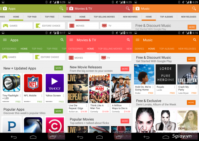 Google Play Services nhận Update 6.1: chuẩn bị cho Android L - 35091