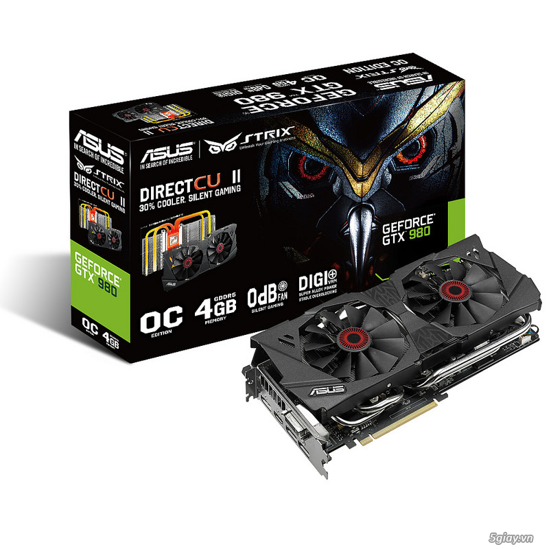 Hai chú "Cú" mới nhất từ gia đình Strix series: GTX 980 và GTX 970 - 36334