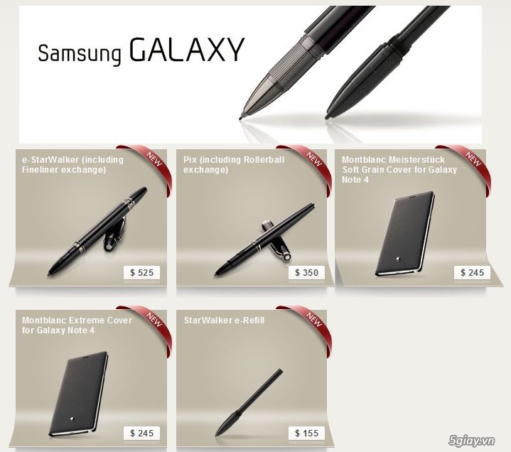 Montblanc ra mắt phụ kiện cao cấp cho Samsung Galaxy Note 4 - 34572