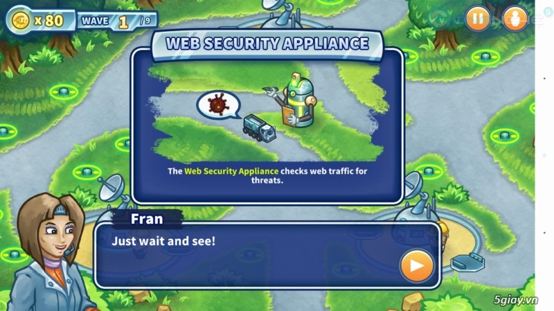 Net Invaders: game thủ thành kết hợp thông tin hữu ích về mạng của Cisco - 34946