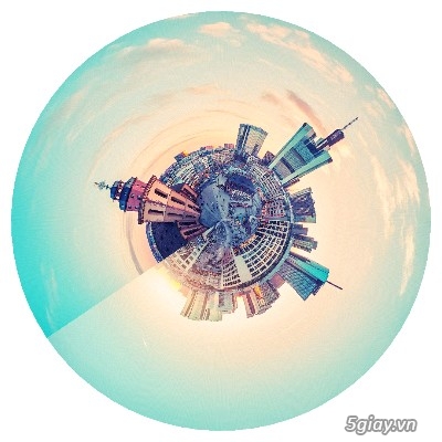 Tạo hiệu ứng ảnh cuộn tròn độc đáo như chụp panorama 360 độ - 34381