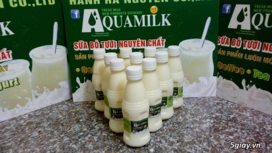 Sữa tươi thanh trùng Aquamilk giao mới mỗi ngày miễn phí!!! - 3