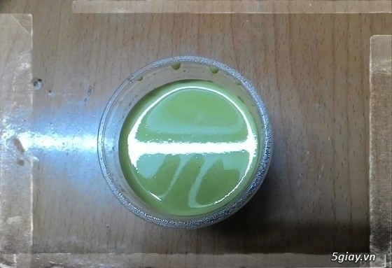 Trà sữa thái lan chai thủy tinh -yaourt trà xanh phô mai-yaourt trà thái - 6