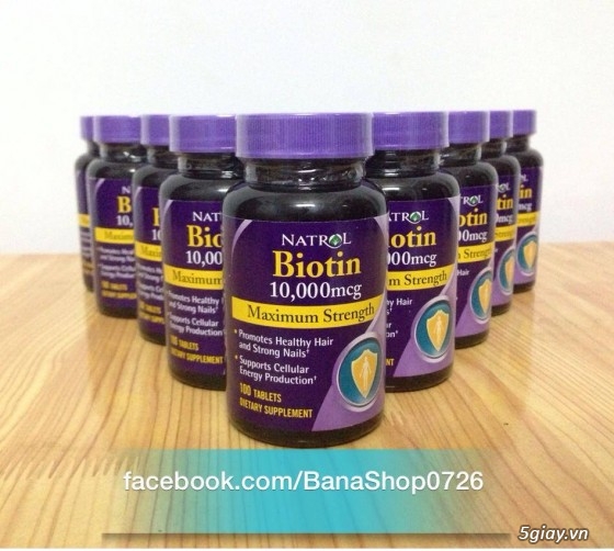 [Bana Shop] Natrol Biotin, 30 Day Diet & các loại mỹ phẩm khác order USA giá cực tốtt
