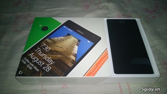 Nokia 730 trắng, Full Box, mới 100%, hàng còn zin 100%