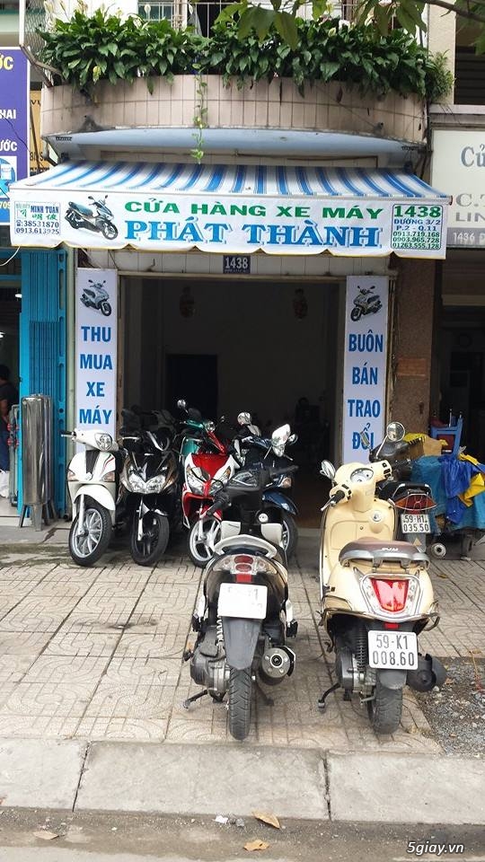 Cửa hàng xe máy Phát Thành chuyên mua bán các loại xe máy cũ
